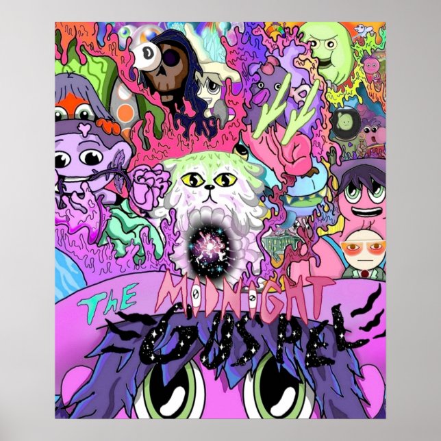 Póster El tributo al Evangelio de Medianoche (Frente)