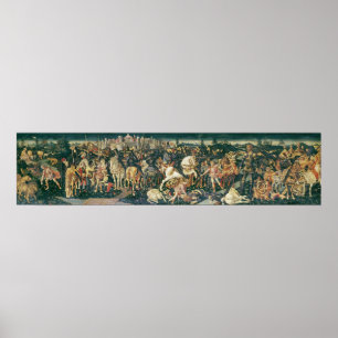 Póster El triunfo de David y Saul, c.1445-55