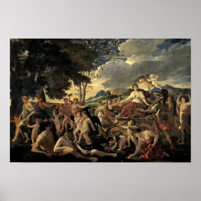 Póster El triunfo de la flora, c.1627-28 (Frente)