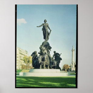 Póster El triunfo de la República, 1879-99