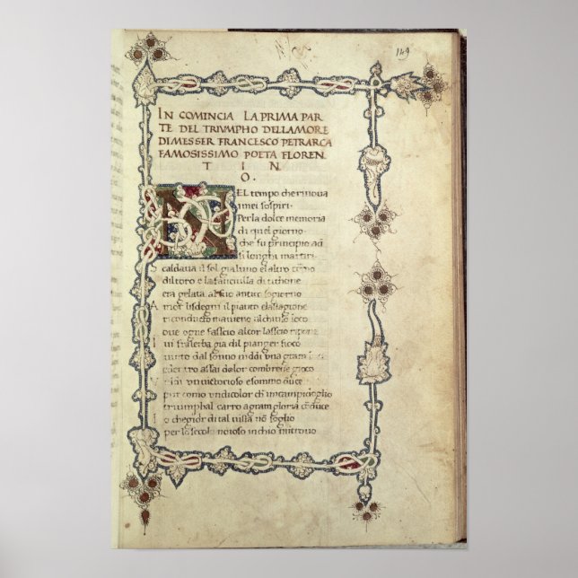 Póster El triunfo del amor (Frente)