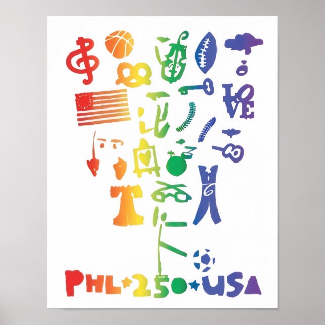 PÓSTER EL TROFEO SEMICENTENARIO ARCOÍRIS DE BRETT BENDER (Frente)