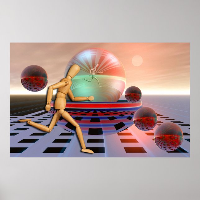 Póster El trotamundos (Frente)