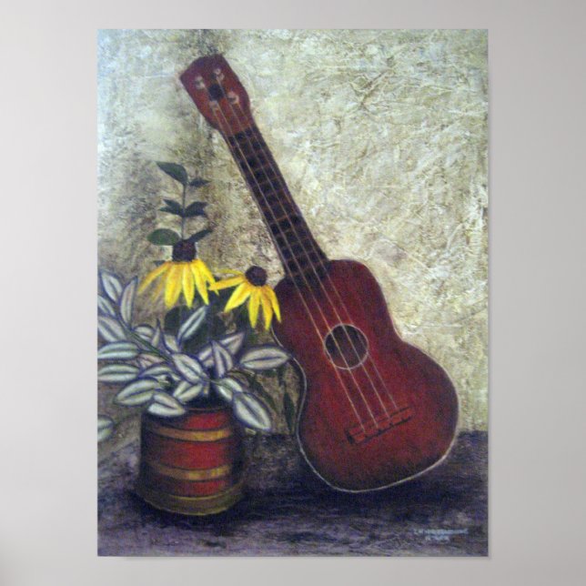 Póster El Ukulele de la abuela (Frente)