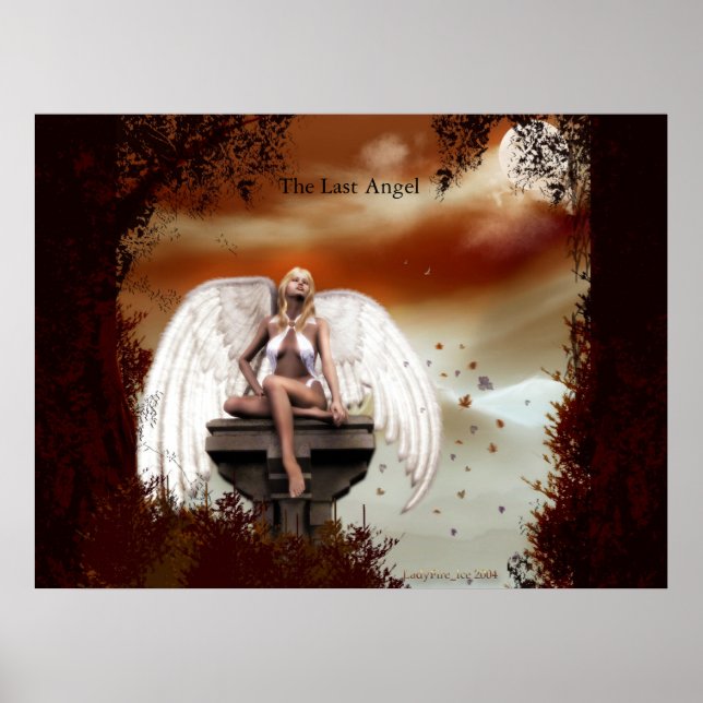 Póster El último ángel (Frente)
