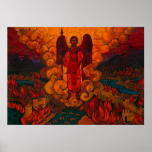 Póster El último ángel de Nicholas Roerich