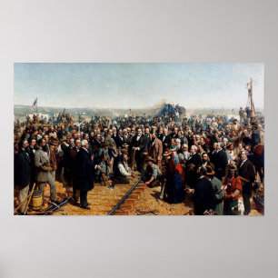 Póster El último arrebato de Thomas Hill - Fecha de 1881