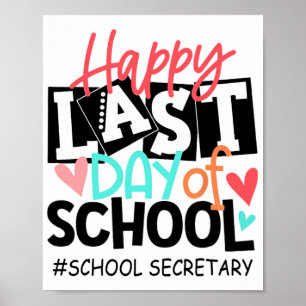 Póster El Último Día De La Graduación Del Secretario De L