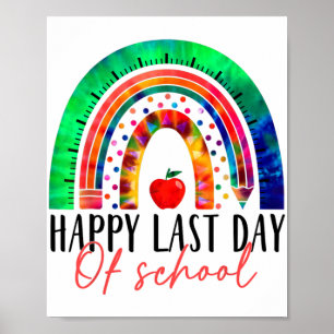 Póster El Último Día De La Lluvia De Graduación Estudiant