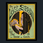 Póster "El último espasmo" Art Deco Foxtrot Print 16x20<br><div class="desc">"The Last Spasm" Art Deco,  Foxtrot,  Sheet Music Cover,  aproximadamente 1920 16x20</div>