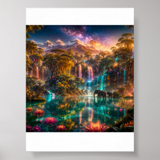 Póster El último paraíso — Edén africano imposible