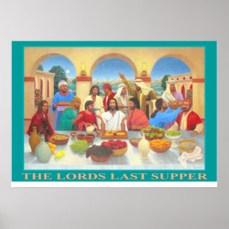 Póster El último poster de la cena de los señores