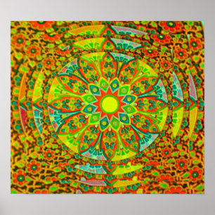 Póster El último poster de la mandala, pequeño
