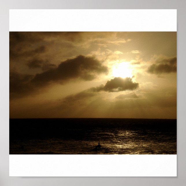 Póster El último surfista (Frente)