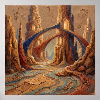 Póster El Umbral de Alabastro de Aethel