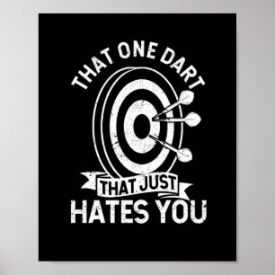 Póster El único dardo que te odia Funnier