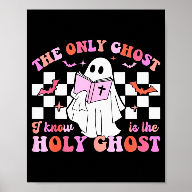 Póster El único fantasma que conozco es el Espíritu Santo (Frente)