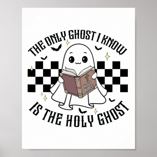Póster El Único Fantasma Que Conozco Es El Sagrado Salón  (Frente)