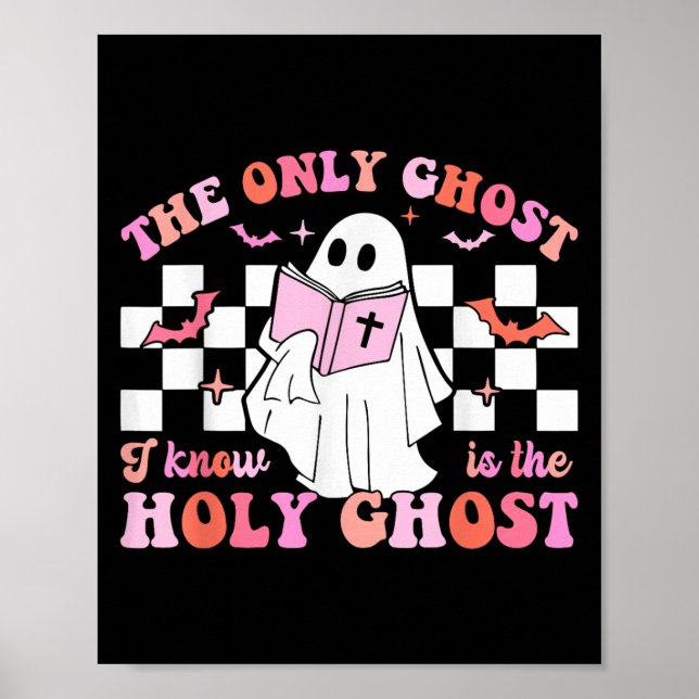 Póster El Único Fantasma Que Conozco Es El Santo Fantasma (Frente)