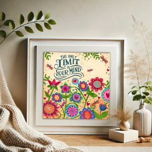 Póster El único límite es la inespiritualidad de tu cita 