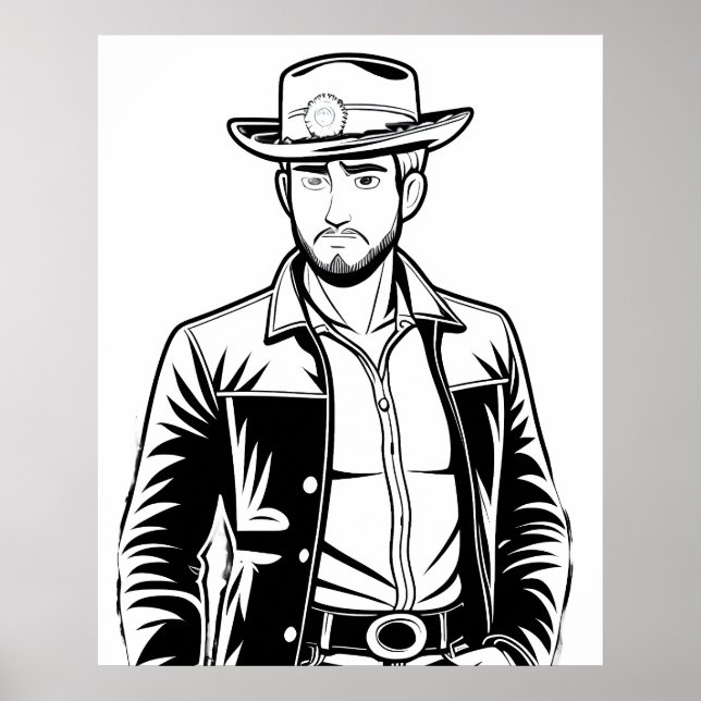 Póster El único ranger: la frontera digital (Frente)