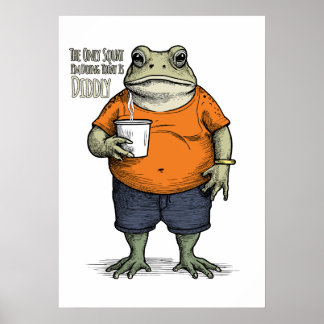 Póster El único sentadilla que estoy haciendo hoy es Didd