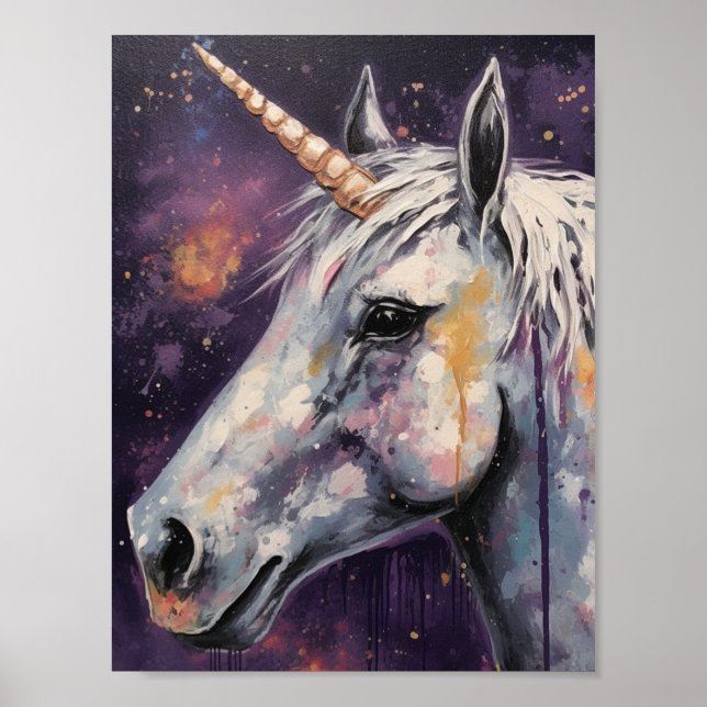 Póster El unicornio (Frente)