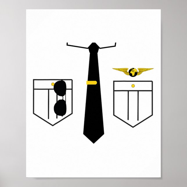 Póster El uniforme piloto de Halloween (Frente)