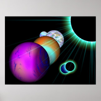Póster El universo