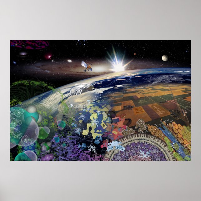 Póster El universo a simple vista (Frente)