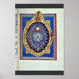 Póster El Universo Del Meister Des Hildegardis-Codex (Bes