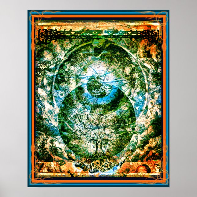 Póster El universo es un árbol (Frente)