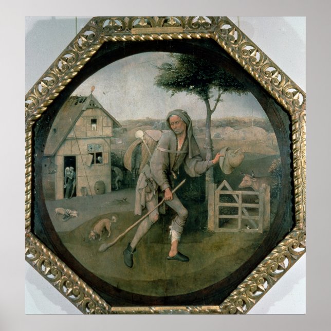 Póster El vagabundo/El hijo pródigo, c.1510 (Frente)