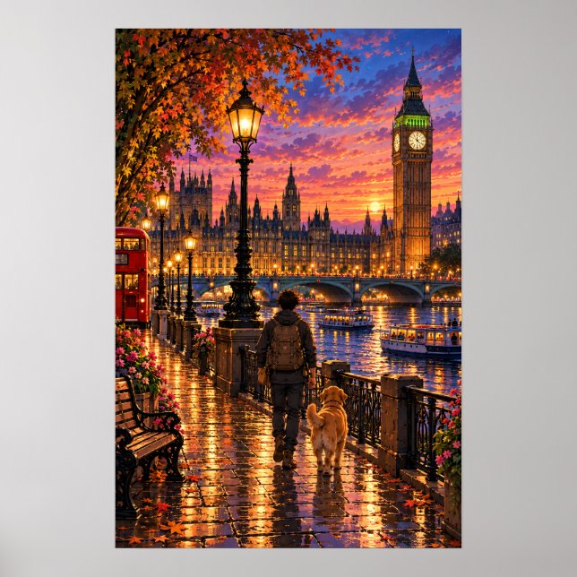 Póster El Vagabundo Londres (Frente)