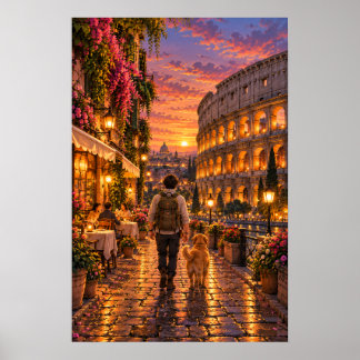 Póster El Vagabundo Roma