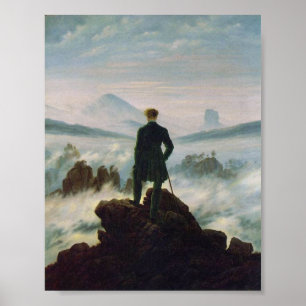 Póster El vagabundo sobre el mar de la niebla