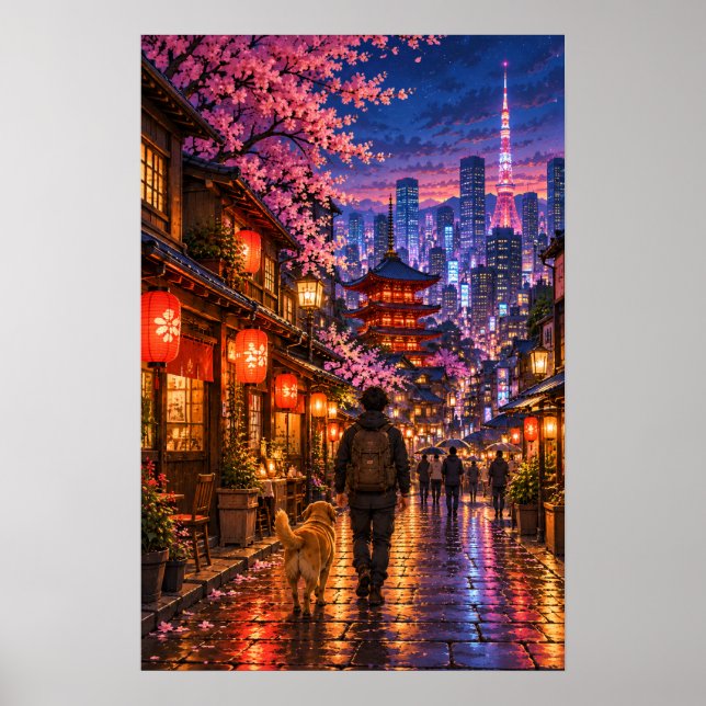 Póster El Vagabundo Tokio (Frente)