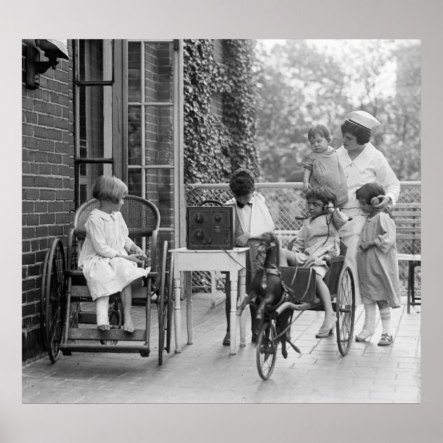 Póster El vagón de los caballos de juguete, años 20 (Frente)