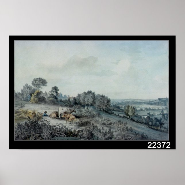 Póster El valle del Stour (Frente)