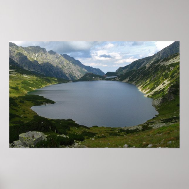 Póster El valle polaco de los cinco me gusta, Tatras (Frente)