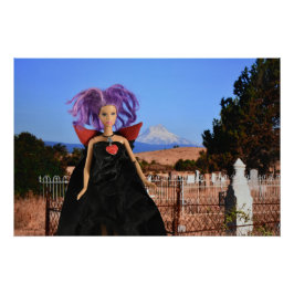 Póster El vampiro visita el cementerio