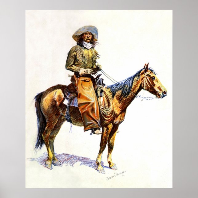 Póster El Vaquero (Frente)