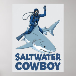 Póster El Vaquero de Agua Salada