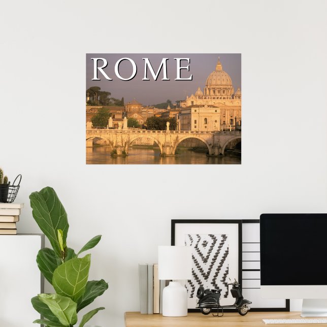 Póster El Vaticano | Italia, Roma (Oficina en casa)