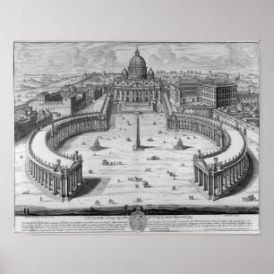 Póster El Vaticano, Roma