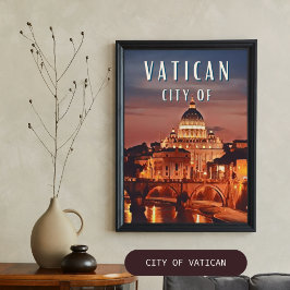 Póster El Vaticano : un museo a la ciel ouvert