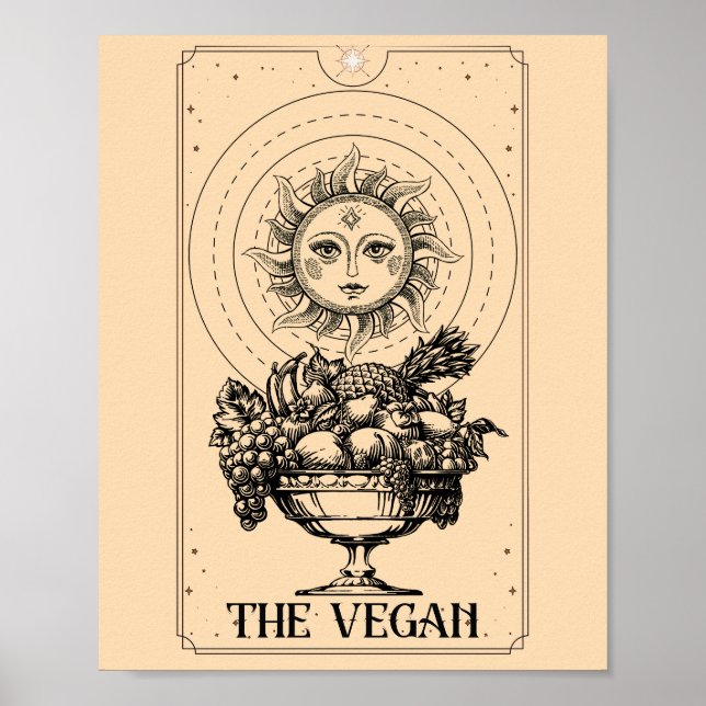 Póster El Vegan (Frente)