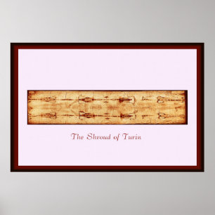 Póster El velo de Turín Jesús Santo Cara Poster completo