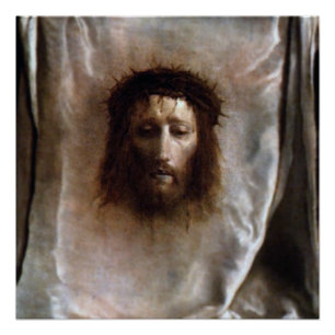 PÓSTER EL VELO DE VERONICA, LA SANTA CARA DE JESÚS.