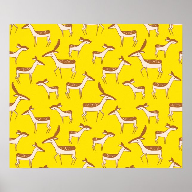 Póster El venado y la familia (Frente)